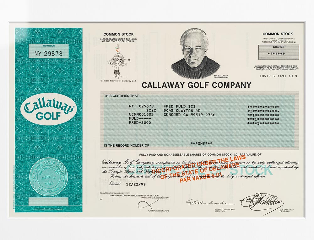 Callaway 1999