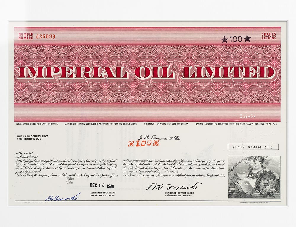 Imperial Oil 1971