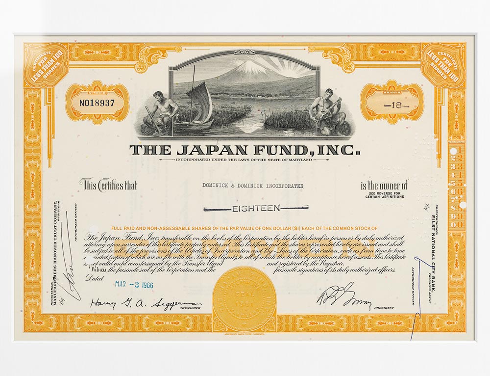 Japan Fund 1966